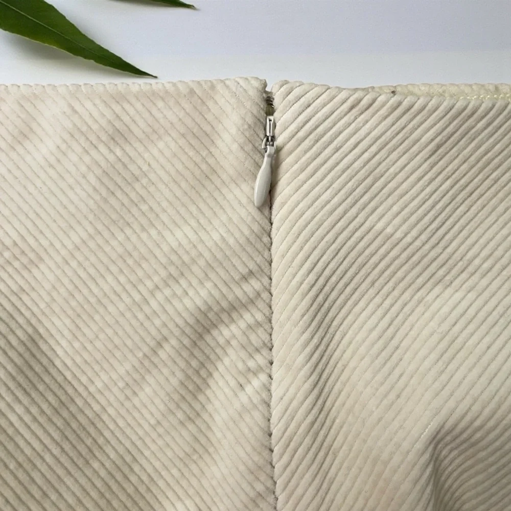J. Crew Natasha Skirt in Stretch Corduroy